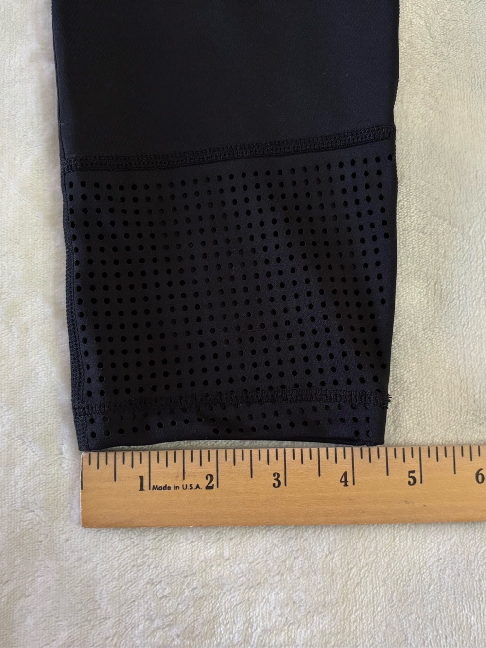 ZYIA Active Black Light n Tight Moto Leggings High Waist Activewear Size 12 - Picture 10 of 11
